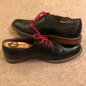 Aston Grey Black men’s dress shoe - size 10.5